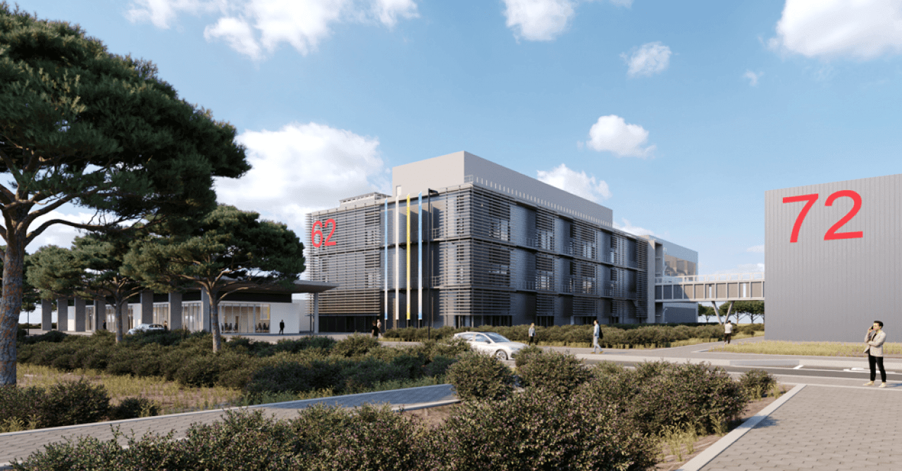 Hovione Tejo in Seixal 3D visualization - building 72