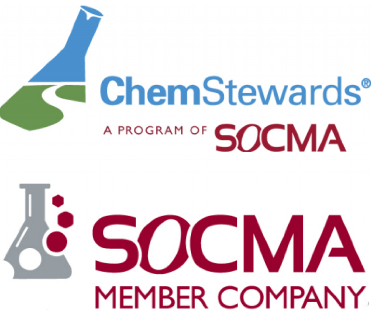 Socma ChemStewards logos | Hovione